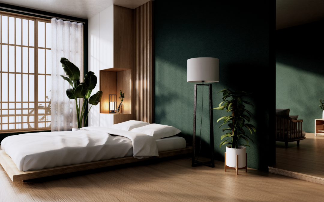 Verdant smart thermostat in a hotel room