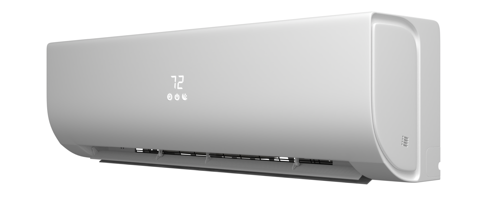 A senior couple using a laptop while sitting on a sofa during a demand response event